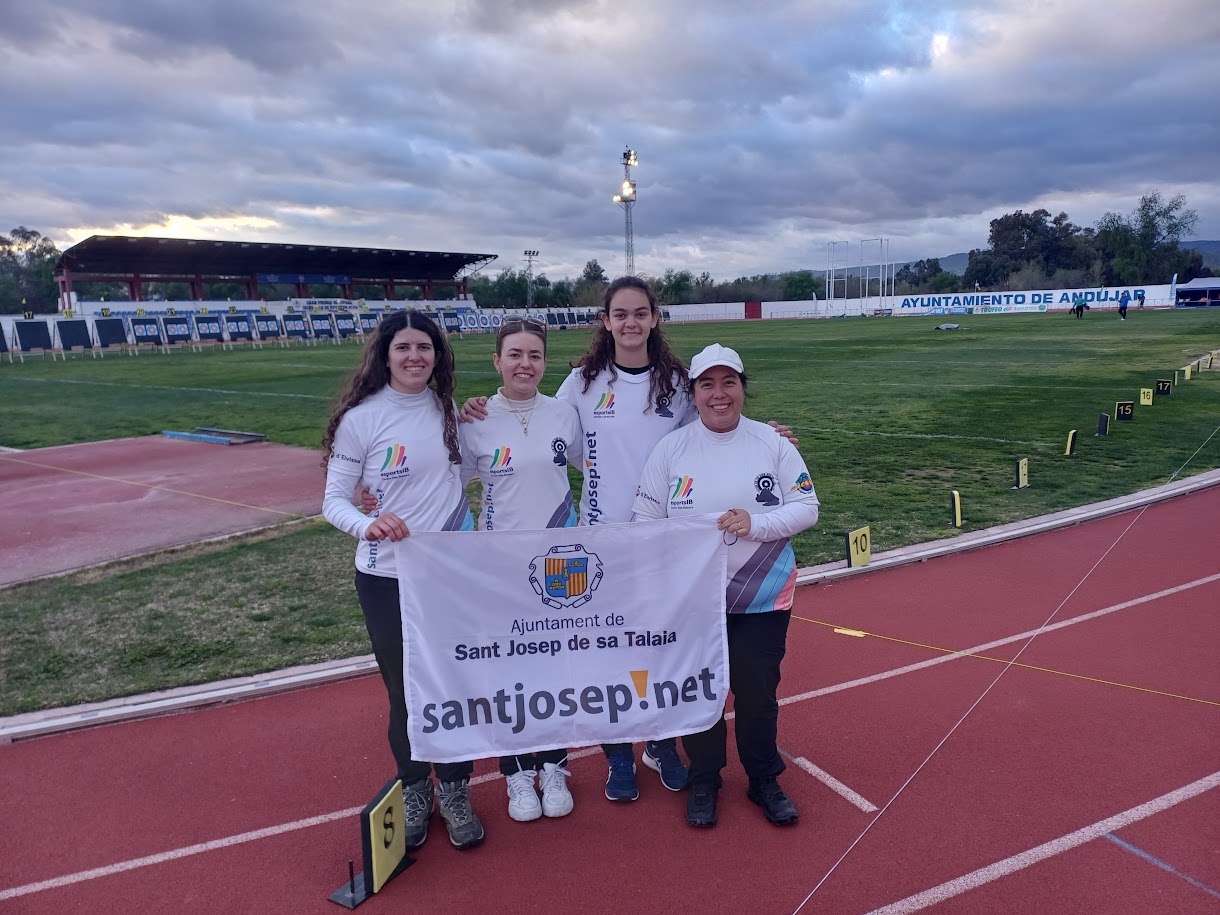 Destacada participación balear en el I Gran Premio de España de Tiro con Arco celebrado en Andújar